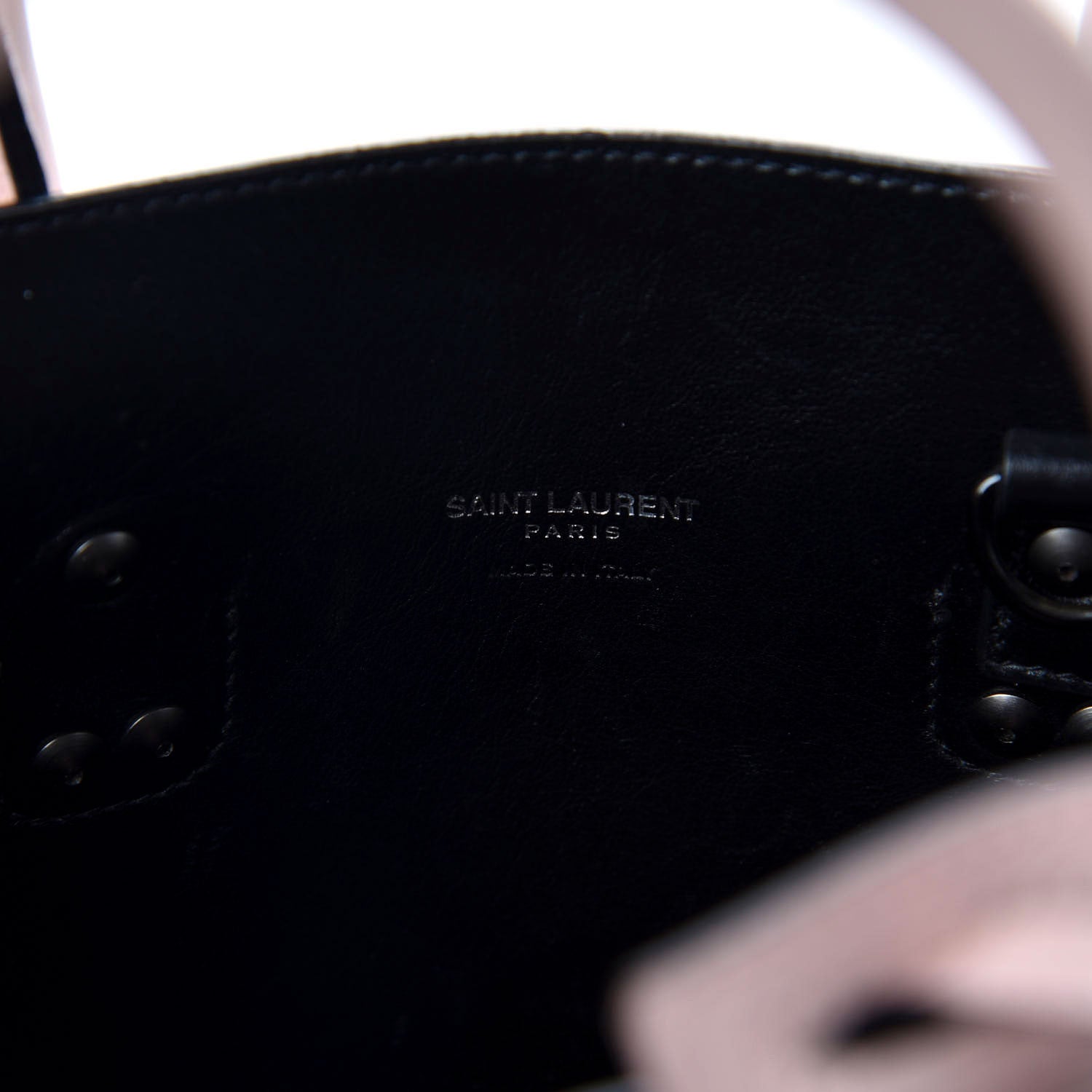 Saint Laurent Smooth Calfskin Baby Sac De Jour Pale Pink 7 of 9