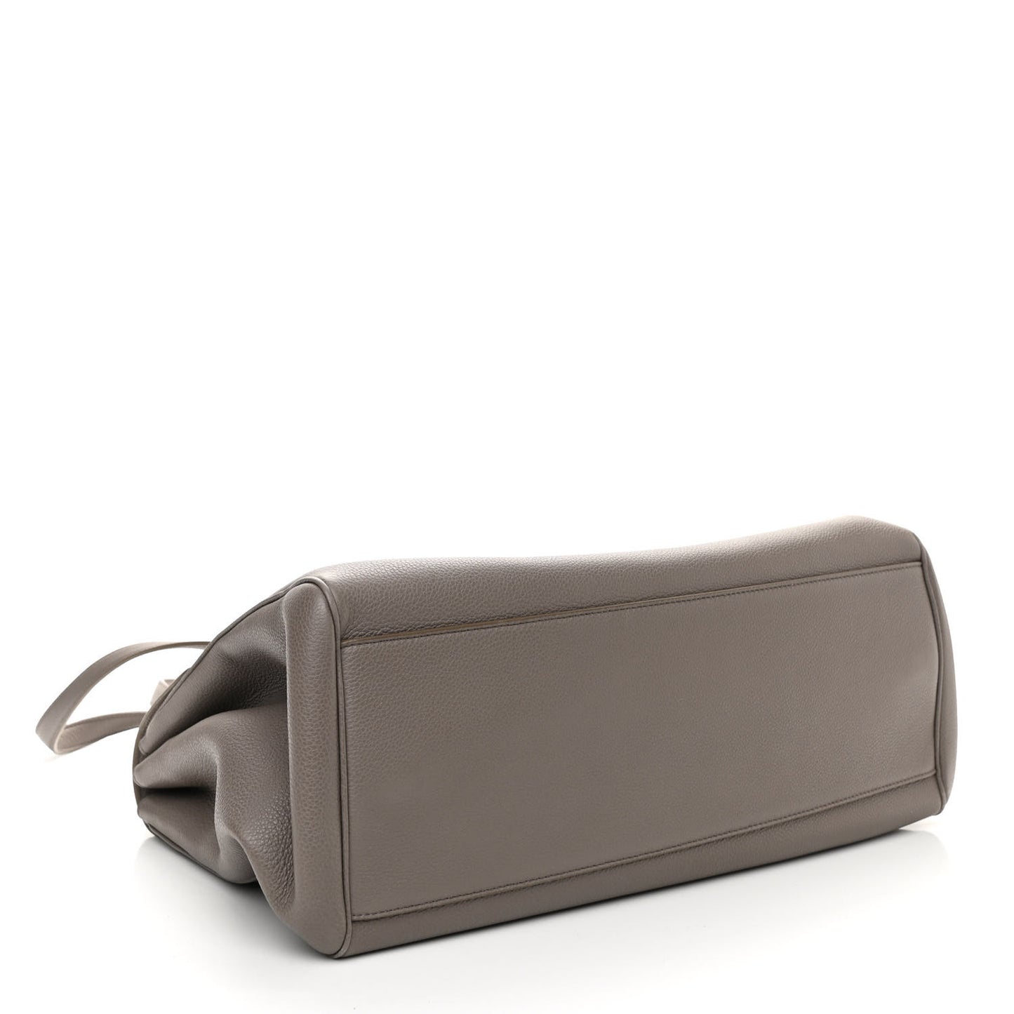 Supple Grained Calfskin Large Soft 16 Bag Pebble