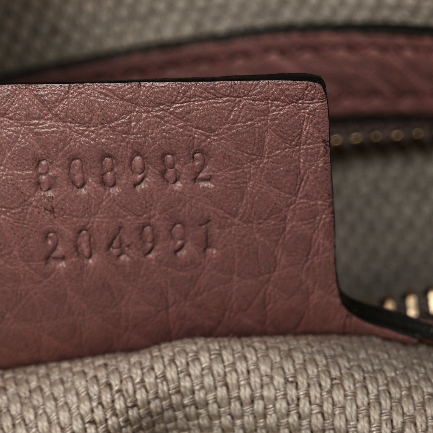 Pebbled Calfskin Medium Soho Chain Shoulder Bag Dark Cipria