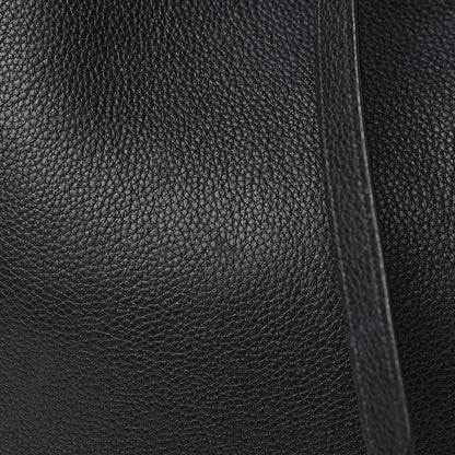 Celine Soft Grained Calfskin Small Belt Cabas Phantom Black 9 of 14