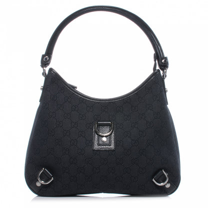 Gucci Monogram Small Abbey Hobo Black 1 of 7