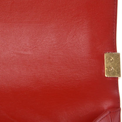 Chanel Calfskin Quilted New Medium Boy Flap Red 8 of 21