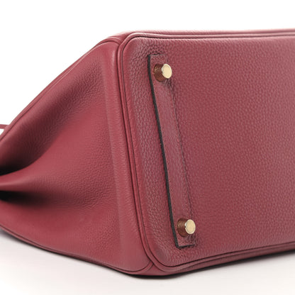 Hermes Togo Birkin 30 Rouge Grenat 5 of 10