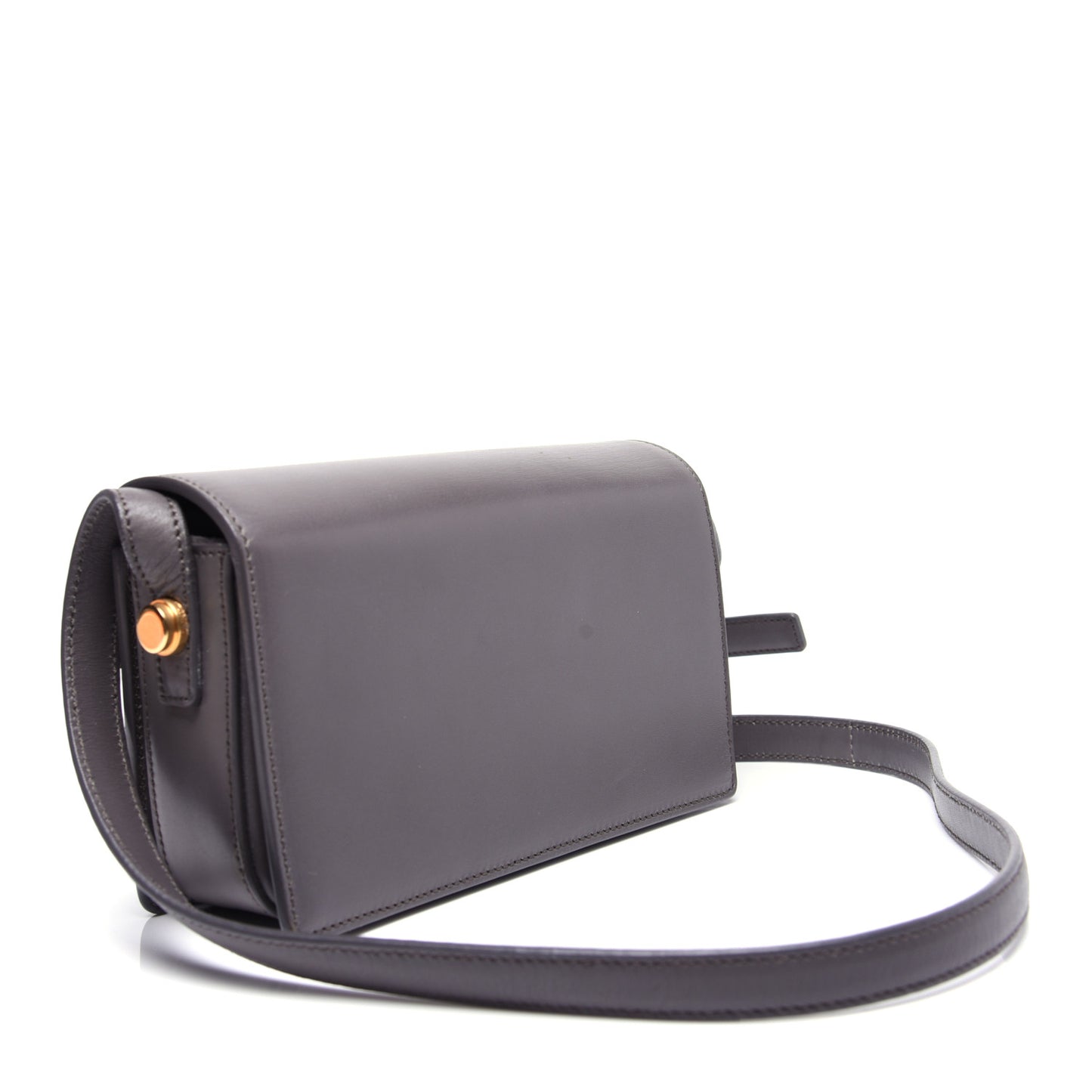 Calfskin Small Classic Lulu Bag Gray