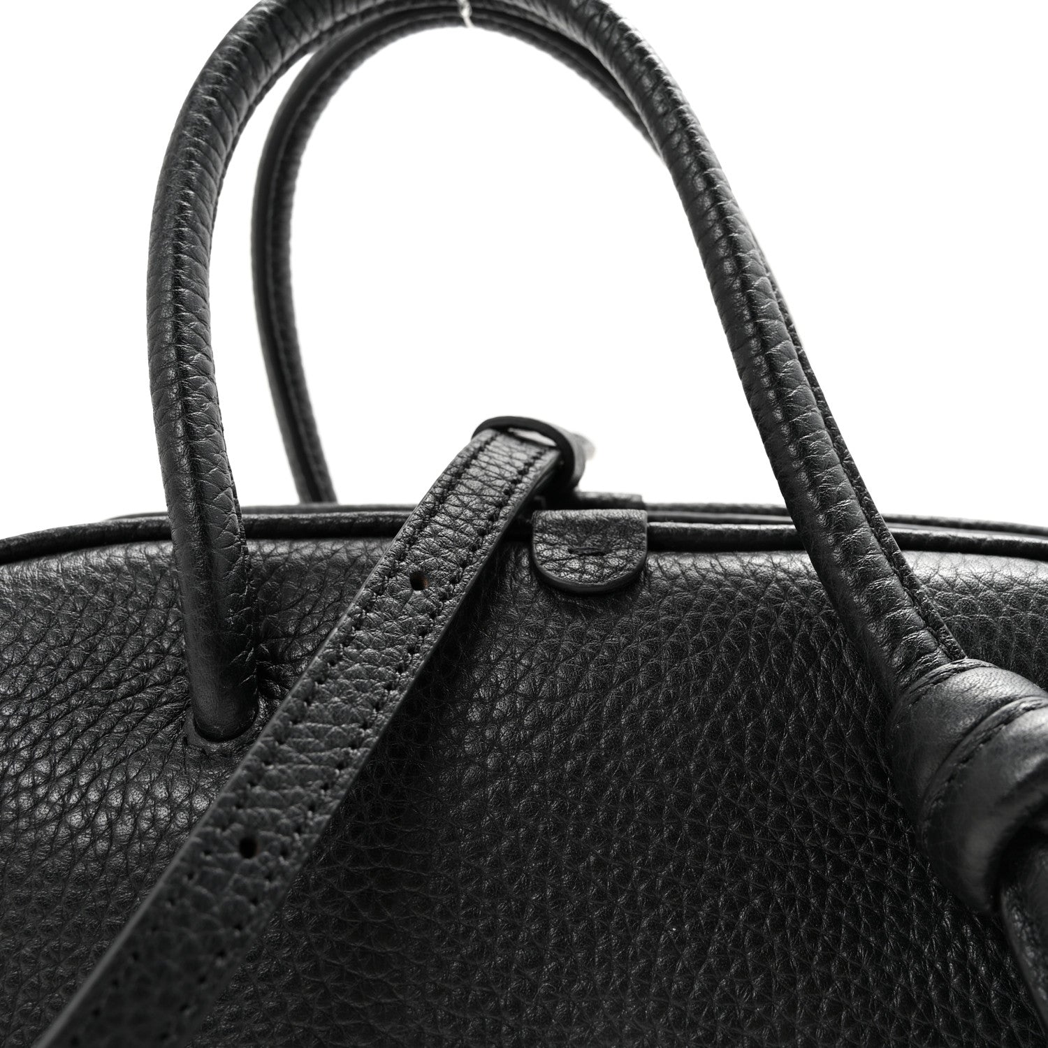 Jacquemus Grained Calfskin Le Petit Turismo Black 7 of 9