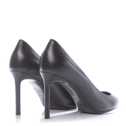 Saint Laurent Calfskin Anja 85 Pumps 36 Black 4 of 10