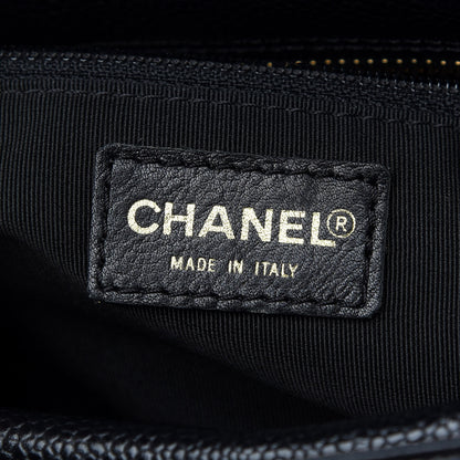 Chanel Caviar Quilted Petit Timeless Tote PTT Black 6 of 10