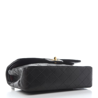 Chanel Lambskin Quilted Medium Double Flap Black 4 of 10
