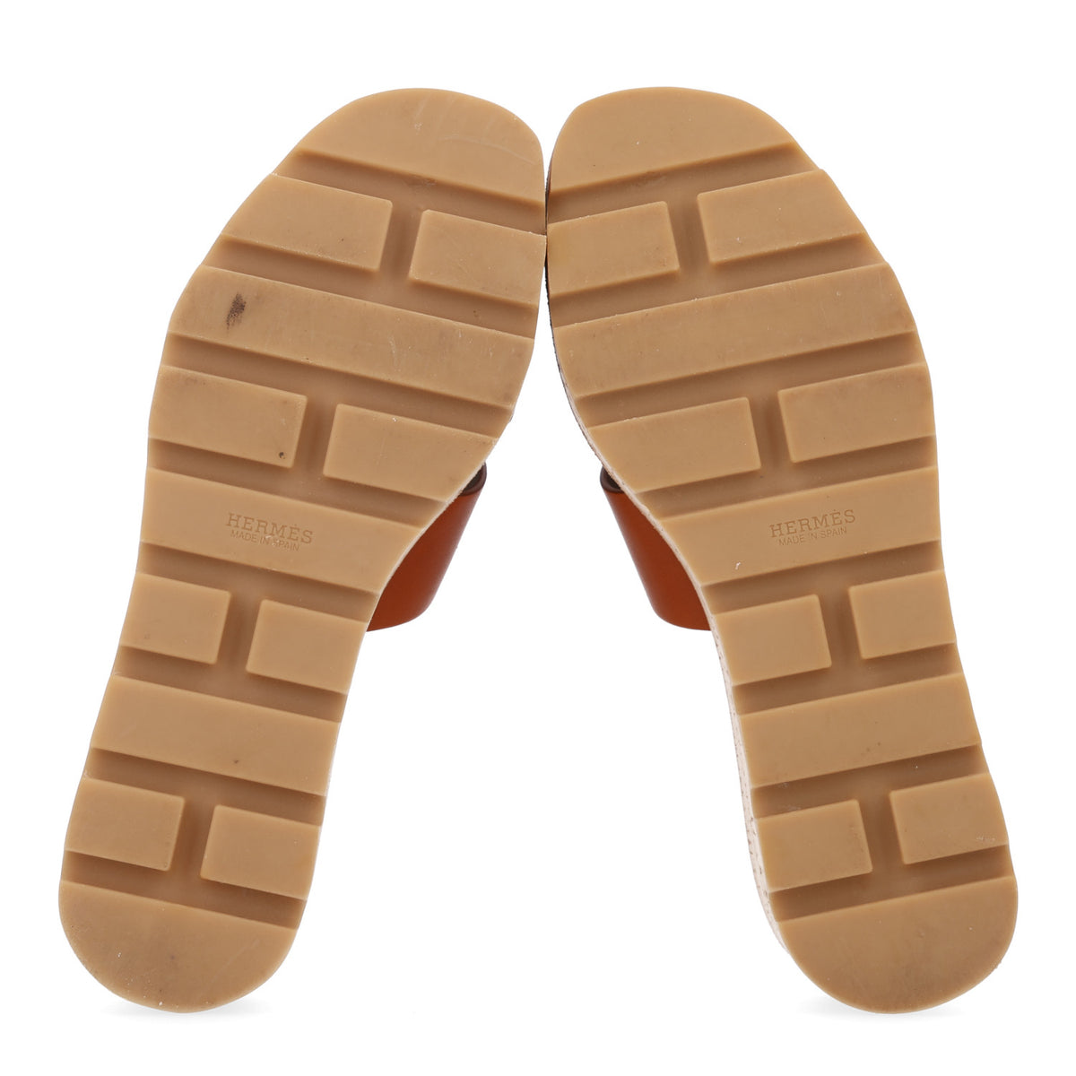 Calfskin Cork Eze 30 Sandals 37 Marron Glaise