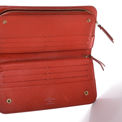 Louis Vuitton Monogram Insolite Wallet Red 5 of 10