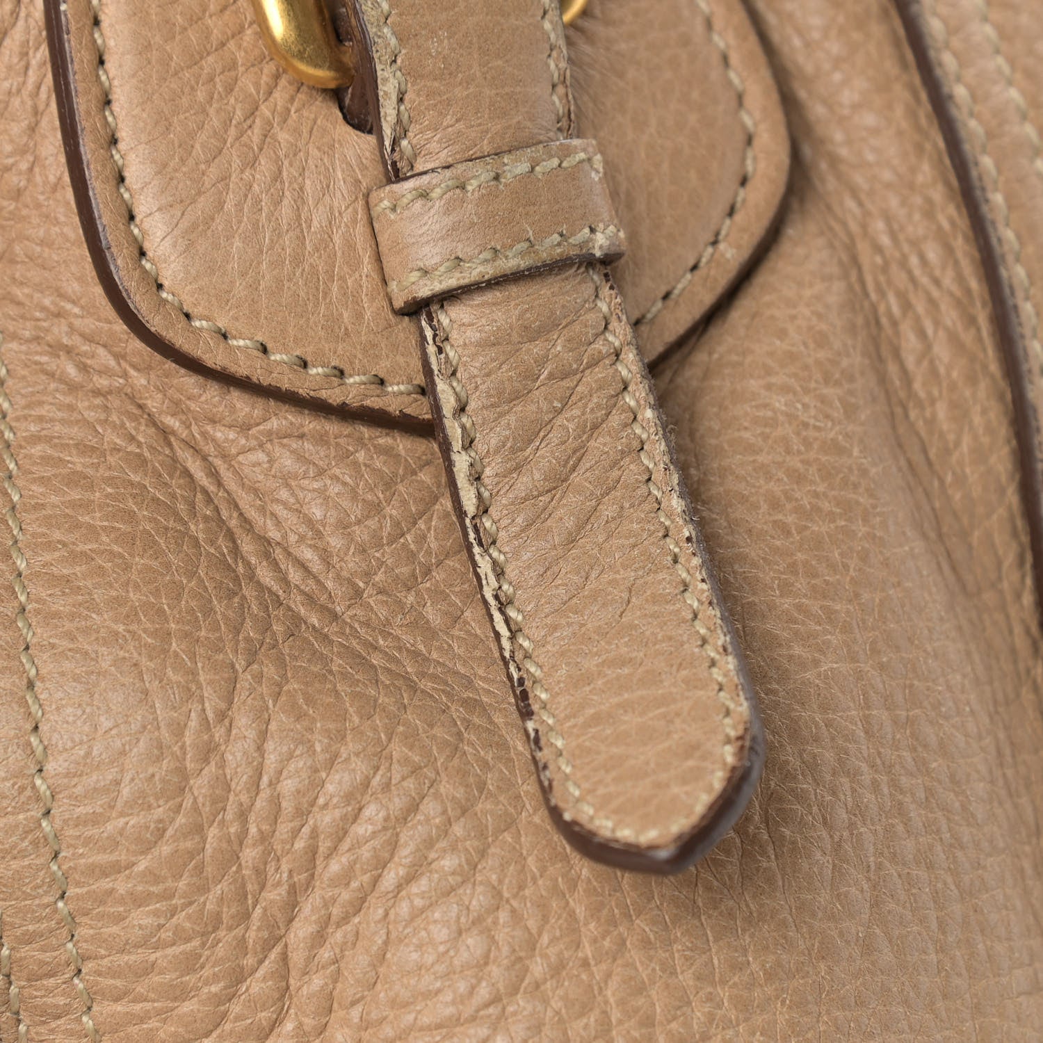 Prada Cervo Antik Shoulder Bag Naturale 18 of 26
