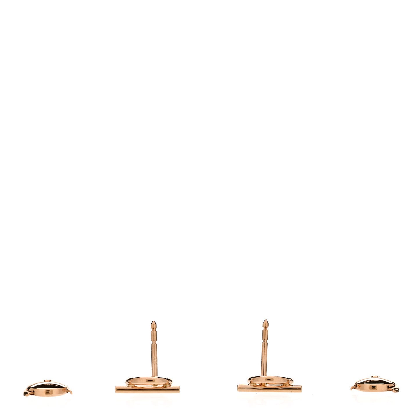 18K Rose Gold PM Echappee Earrings