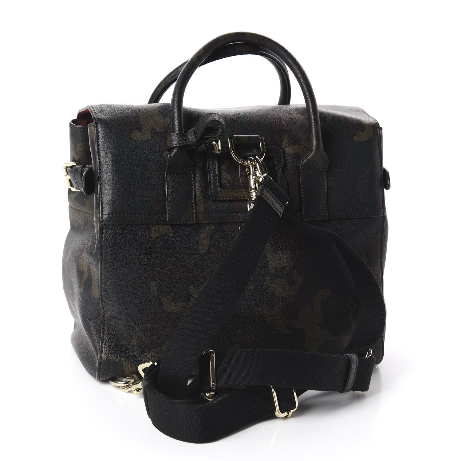 Mulberry Goatskin Camouflage Cara Delevingne Convertible Backpack 2 of 8