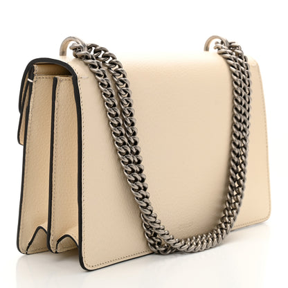 Gucci Textured Calfskin Crystal Small Dionysus Shoulder Bag Mystic White 3 of 10