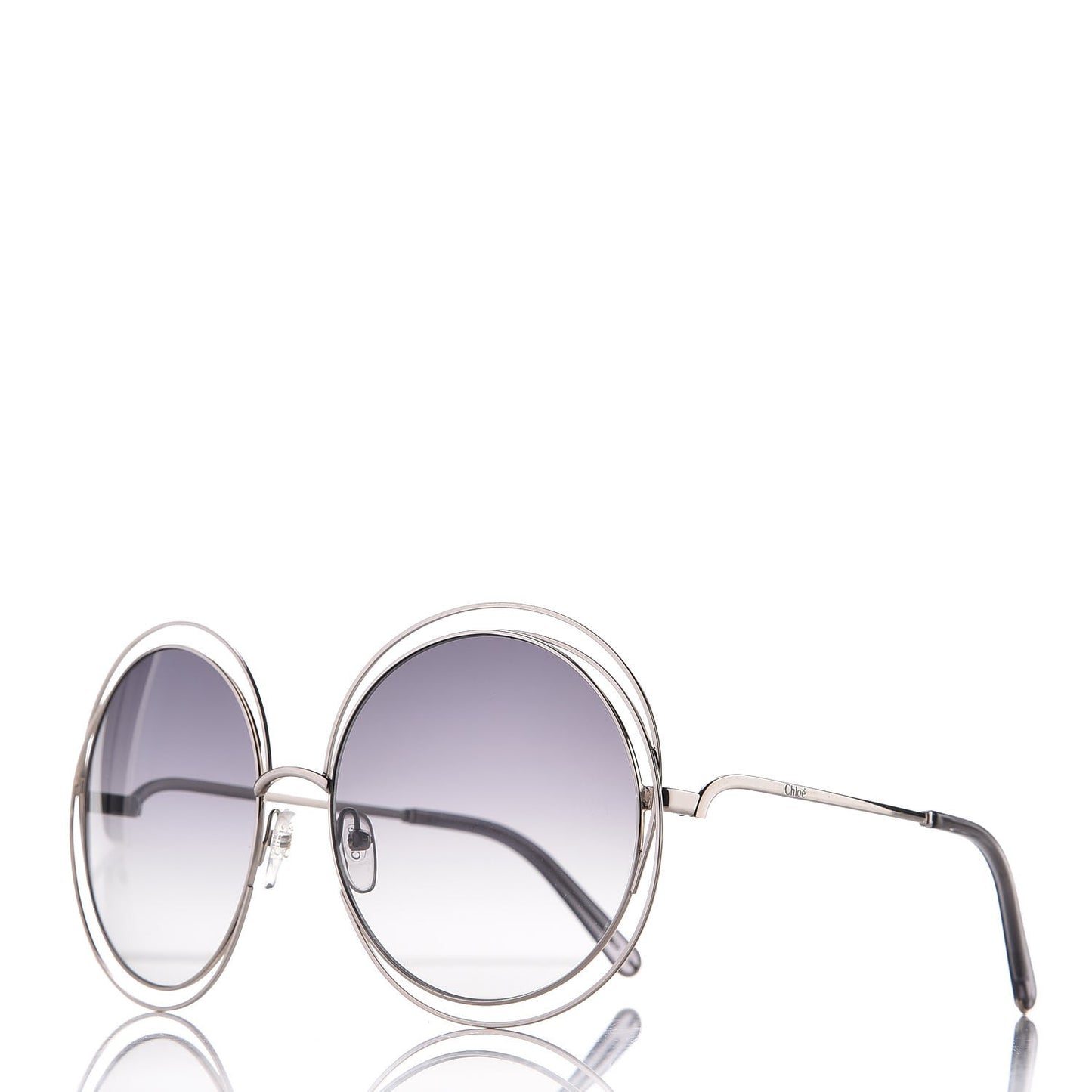 Oversize Round Carlina Oversized Round Sunglasses CE114S Gold Light Grey