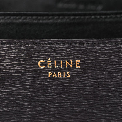 Celine Liege Calfskin Medium Classic Box Flap Bag Black 6 of 10