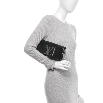Louis Vuitton Epi Electric Sobe Clutch Black 2 of 7