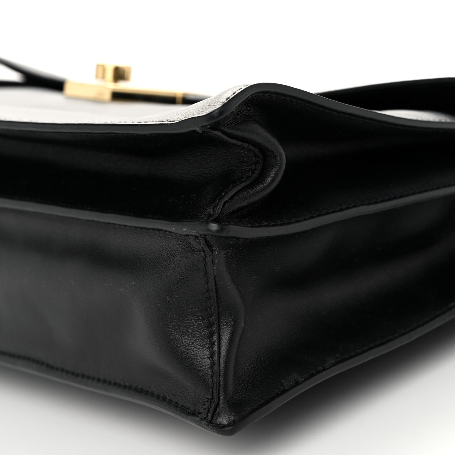 Prada Calfskin Large Soft Sound Shoulder Bag Black 10 of 10
