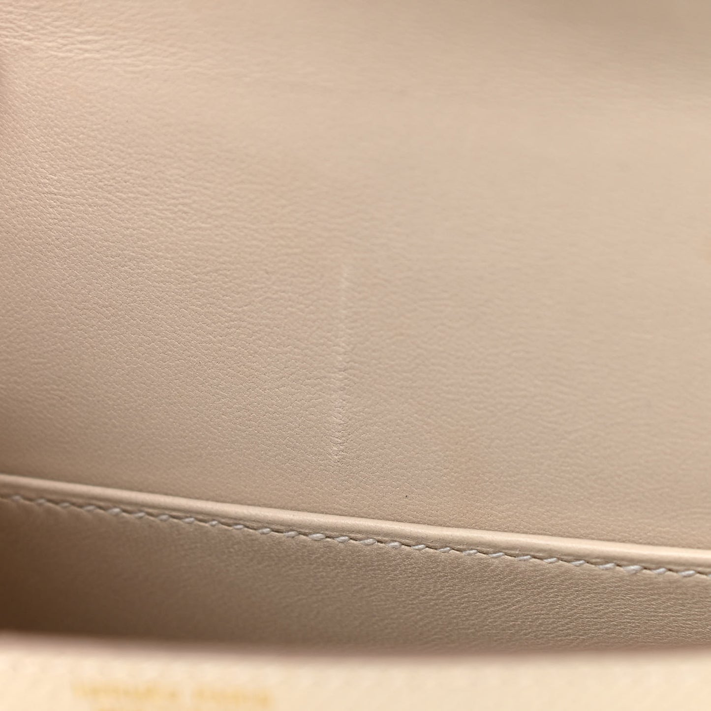 Epsom Mini Kelly Sellier 20 Craie