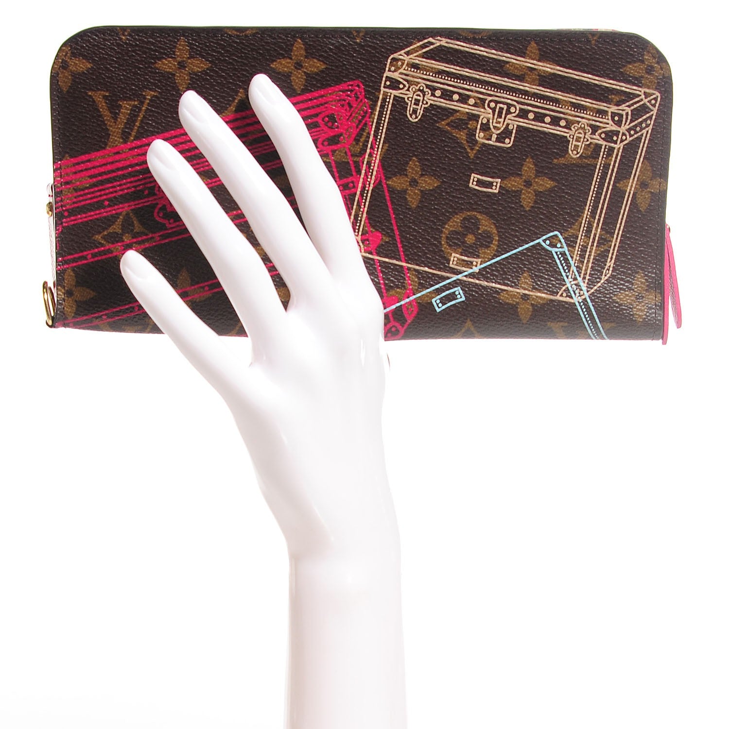 Louis Vuitton Monogram 2014 Christmas Animation Insolite Wallet 2 of 8