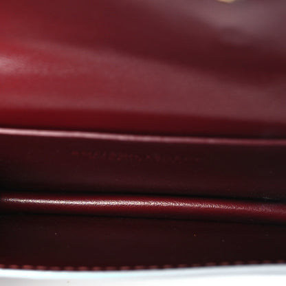 Bottega Veneta Nappa Intrecciato Small Check Bi-Fold Zip Wallet Ice Cherry 5 of 7