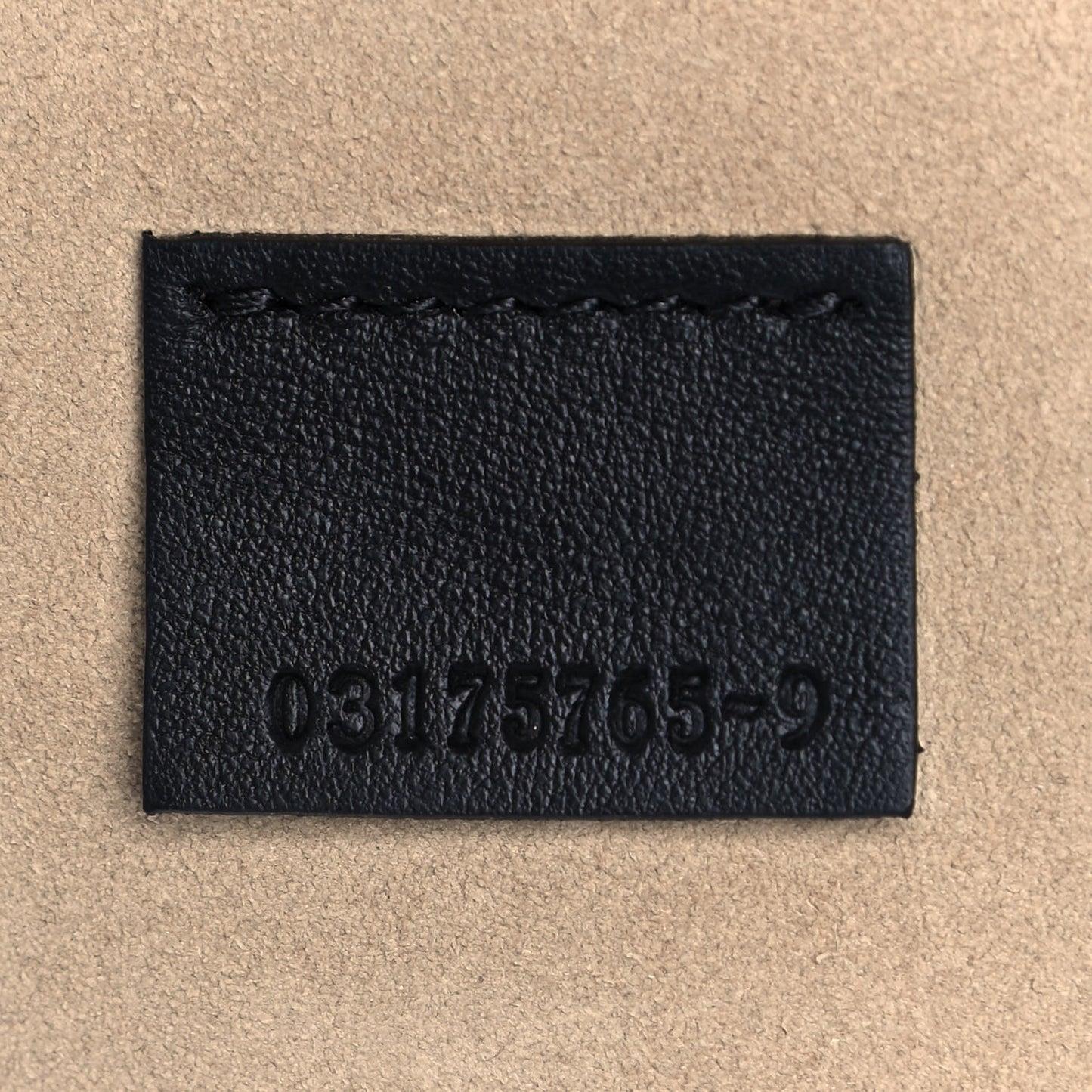 Suede Calfskin Medium Faye Shoulder Bag Black