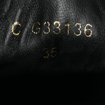 Chanel Velvet Womens CC Sneakers 35 Black 7 of 9
