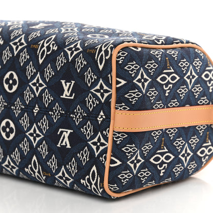 Louis Vuitton Jacquard Since 1854 Speedy Bandouliere 25 Blue 9 of 10