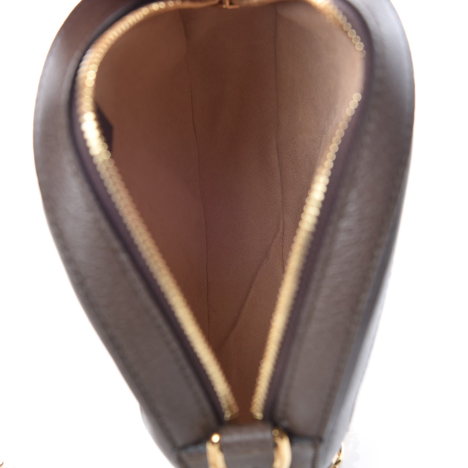 Gucci GG Supreme Monogram Web Mini Ophidia Round Shoulder Bag Brown 5 of 7