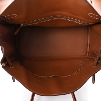 Hermes Toile Swift Birkin 35 Gold 4 of 12