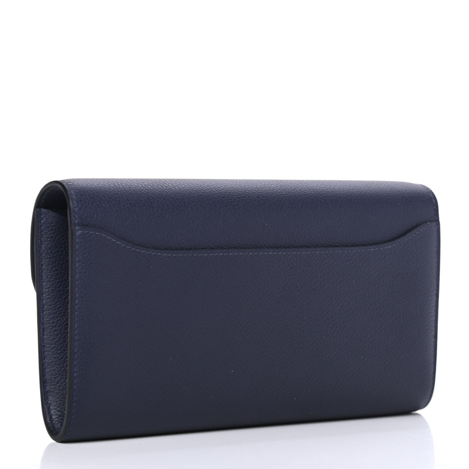 Hermes Evercolor Constance Wallet To Go Bleu Nuit 2 of 4