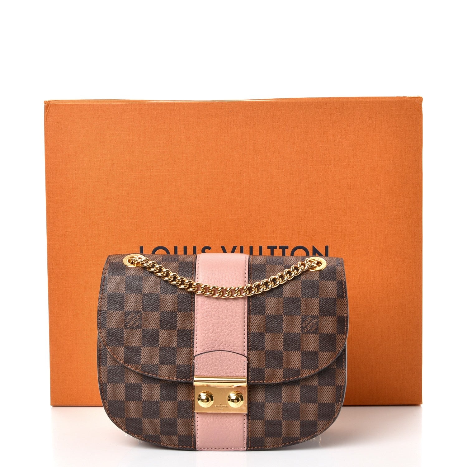 Louis Vuitton Damier Ebene Cuir Taurillon Wight Magnolia 9 of 9