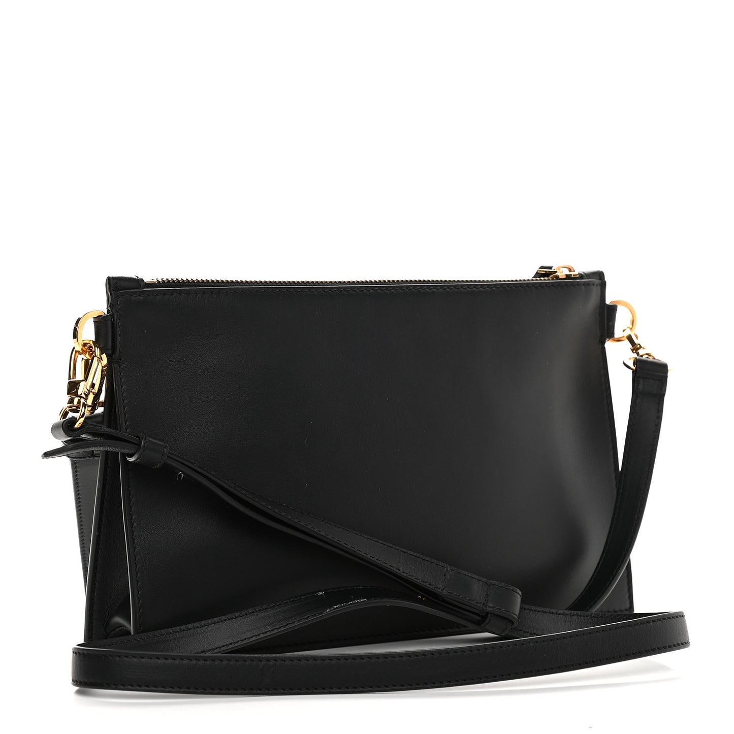 Vitello Virtus Shoulder Bag Black