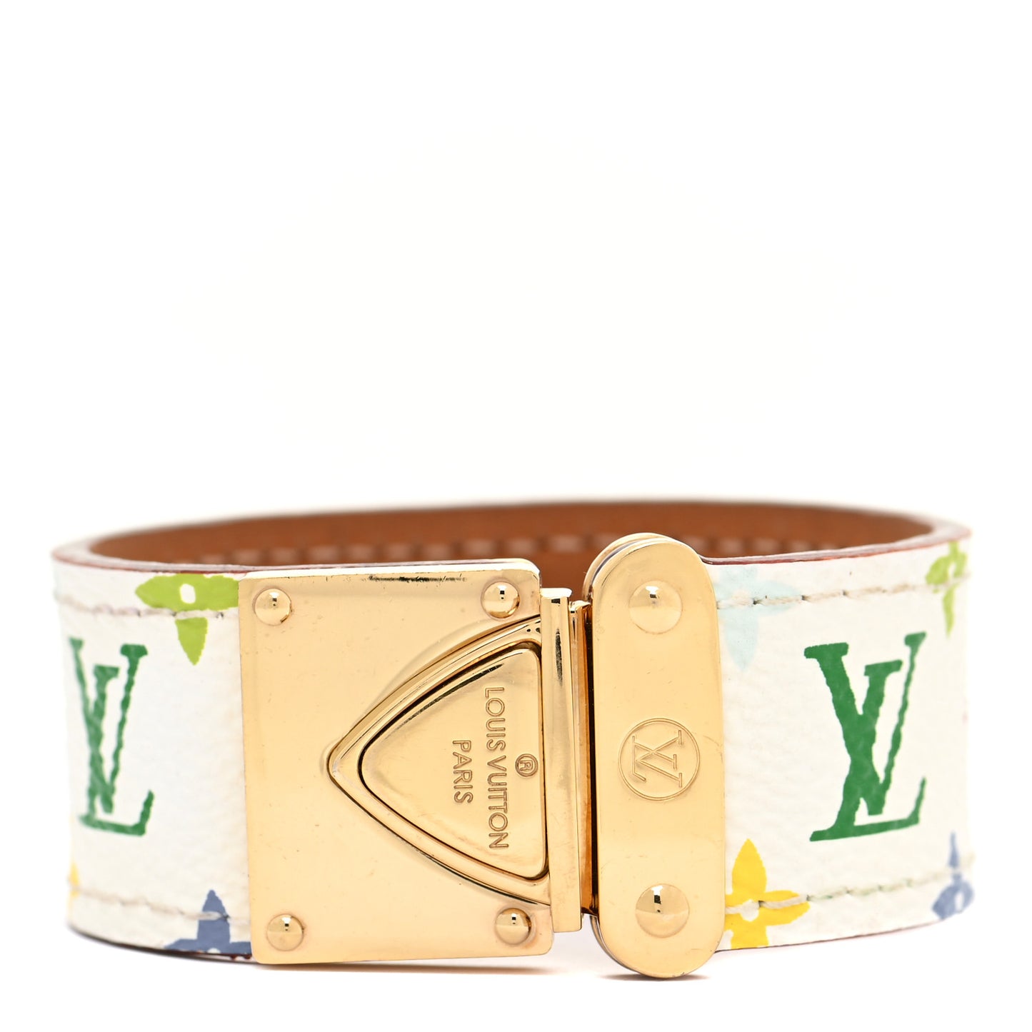 Monogram Multicolor Koala Bracelet S White