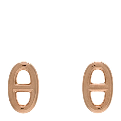Hermes 18K Rose Gold TPM Farandole Stud Earrings 1 of 5