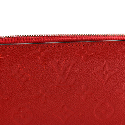 Louis Vuitton Empreinte Zippy Wallet Cherry 11 of 12