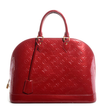 Louis Vuitton Vernis Alma GM Pomme D'Amour 1 of 7