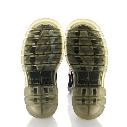 Bottega Veneta Calfskin The Tire Chelsea Boots 36 Black Clear 6 of 8