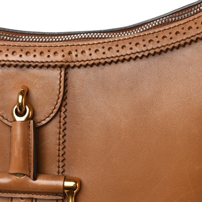 Gucci Calfskin Duilio Brogue Hobo Honey 12 of 12
