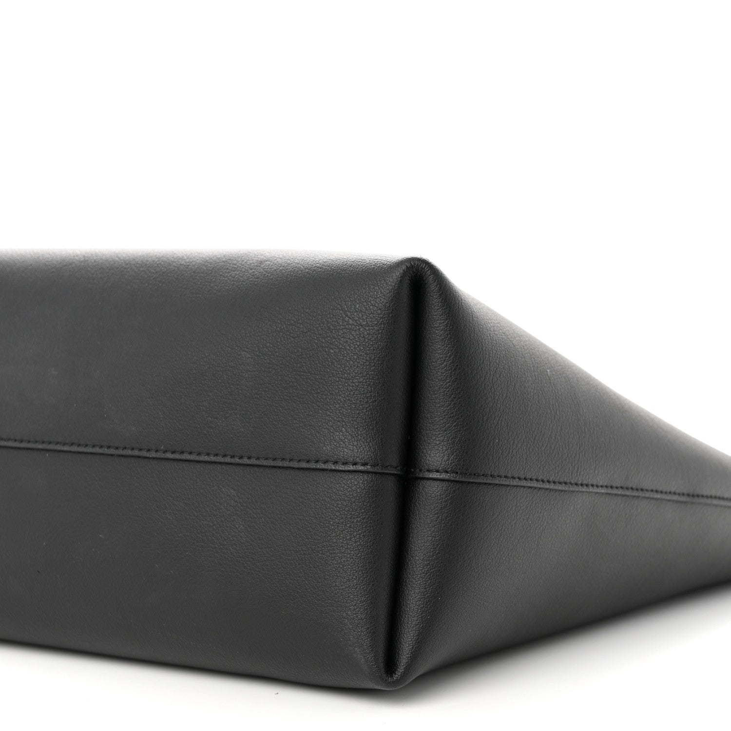 Saint Laurent Calfskin Large Shopping Tote Black 11 of 12