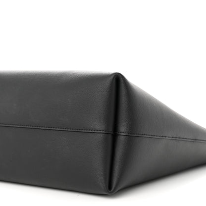 Saint Laurent Calfskin Large Shopping Tote Black 11 of 12