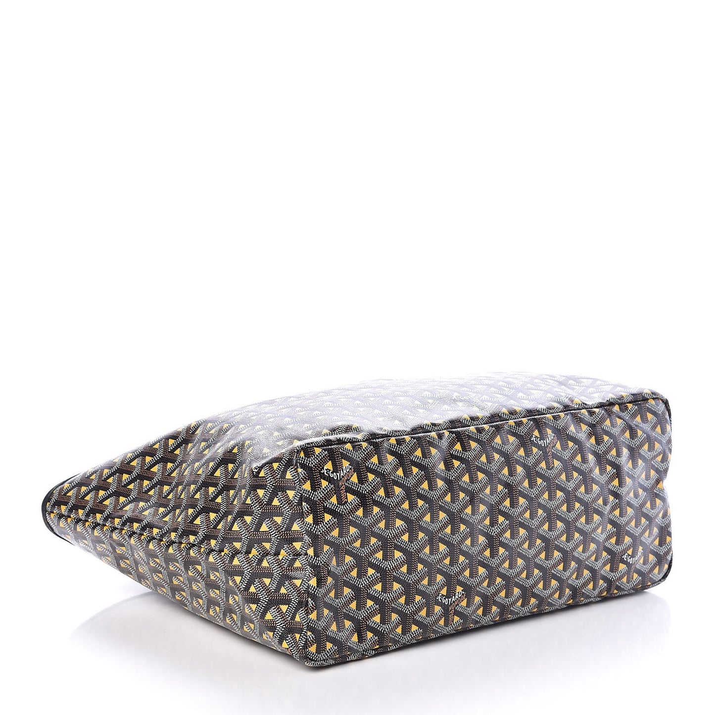 Goyardine Saint Louis Claire Voie PM Black Yellow
