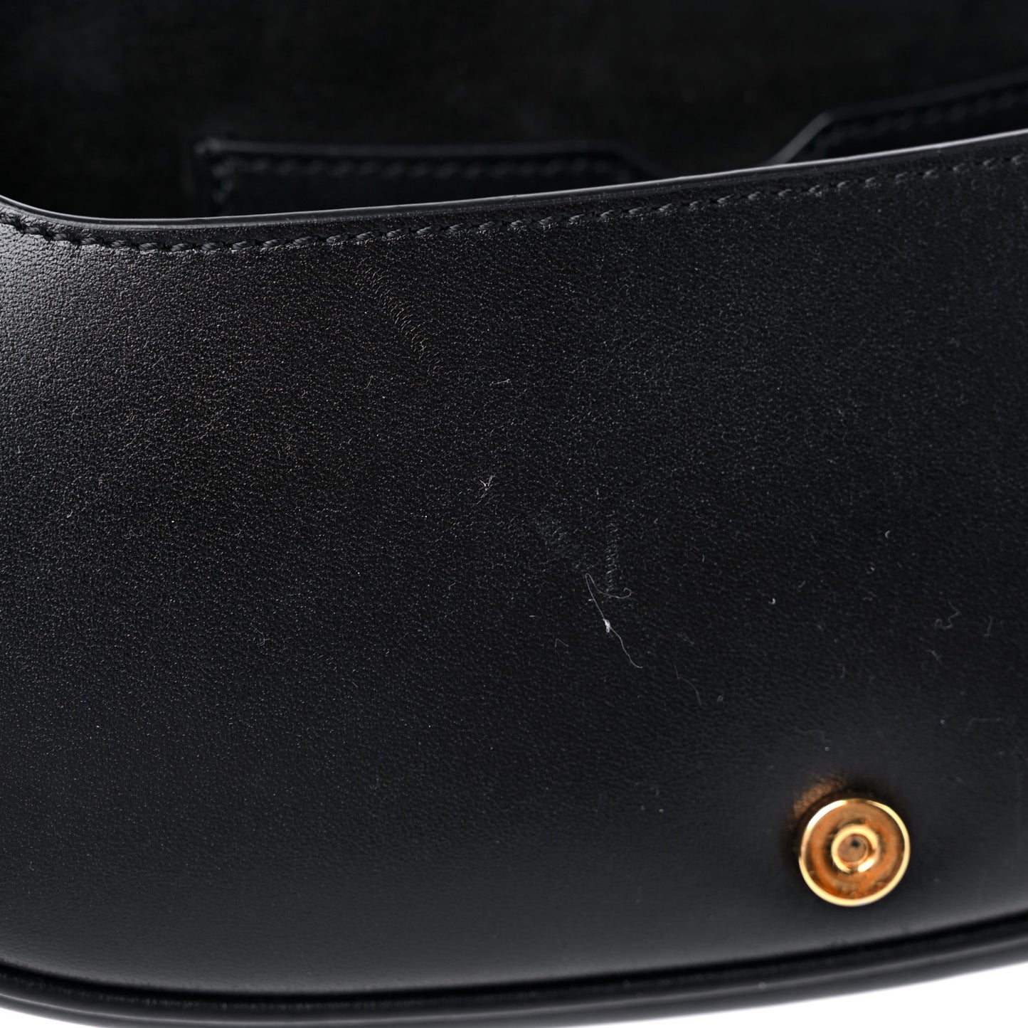 Box Calfskin East West Bobby Bag Black