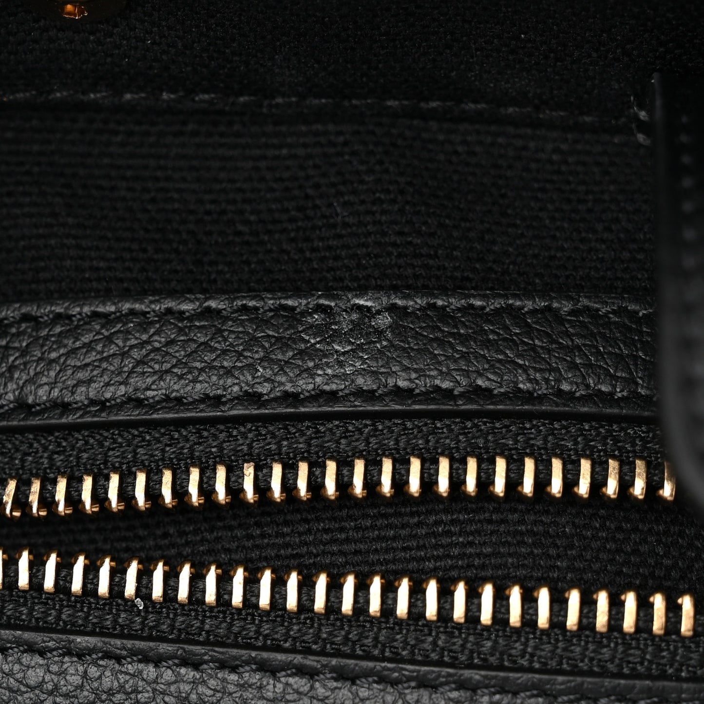 Canvas Calfskin La Medusa Small Tote Black
