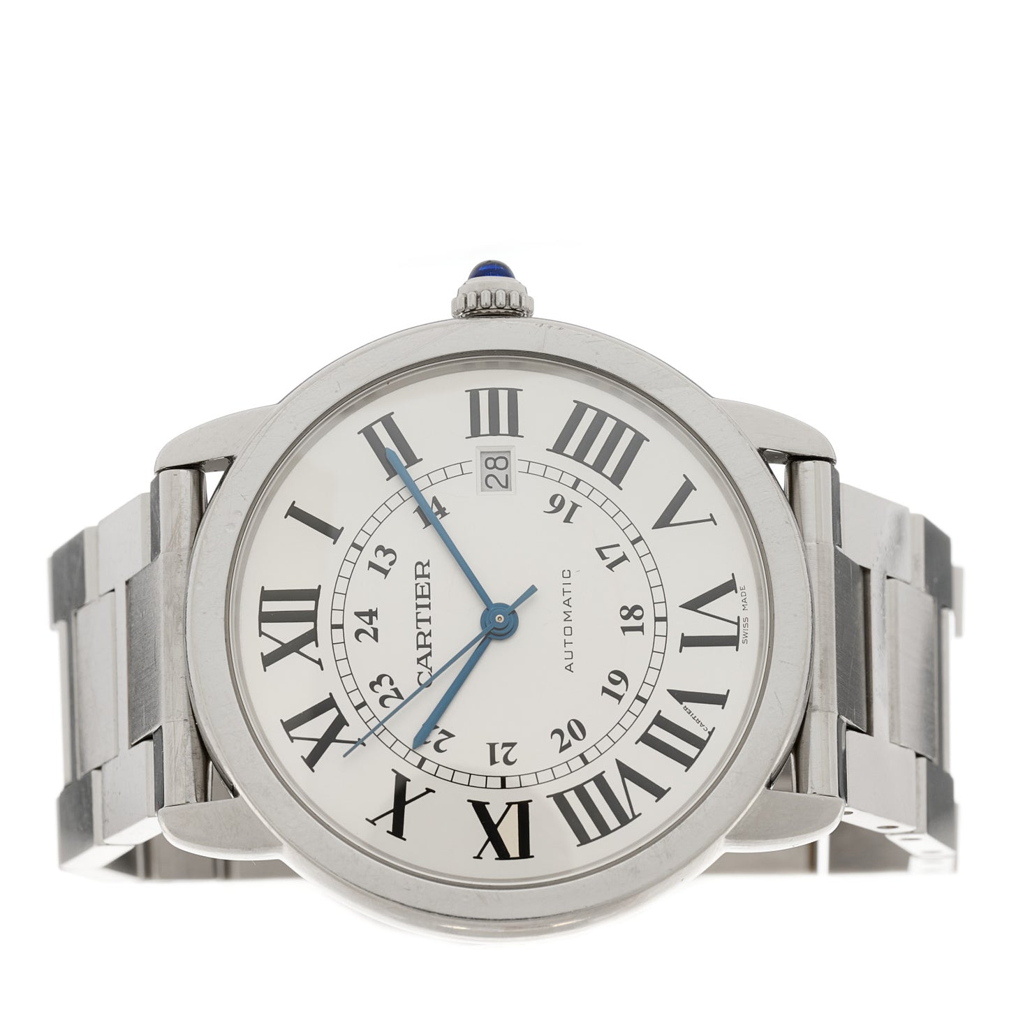 Stainless Steel 42mm Ronde Solo Automatic Watch