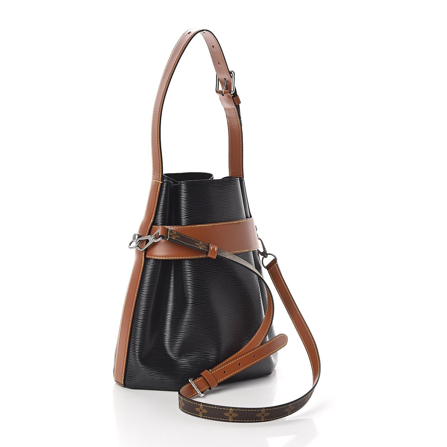 Louis Vuitton Epi Twist Bucket Black 3 of 11