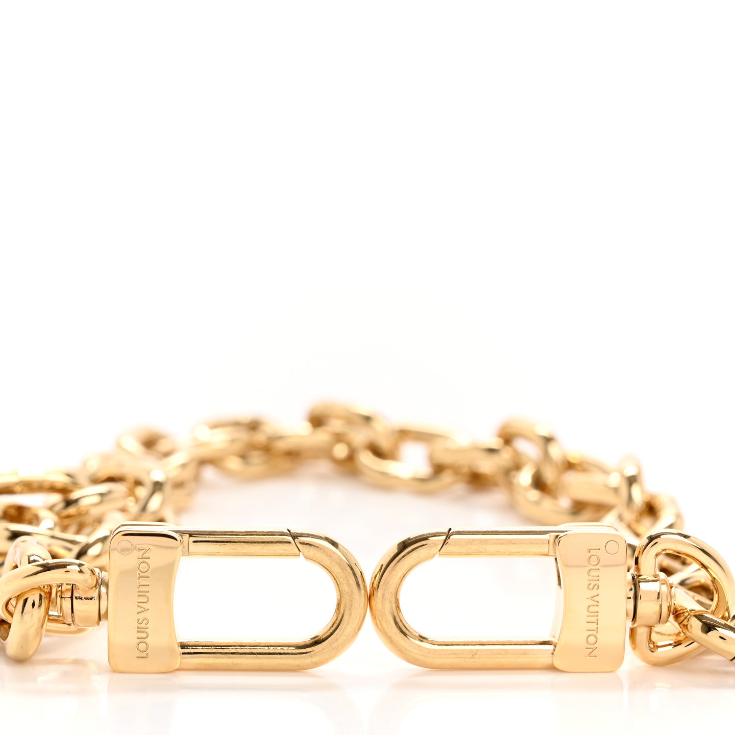 Louis Vuitton Pochette Metis East West Chain Strap Gold 3 of 4