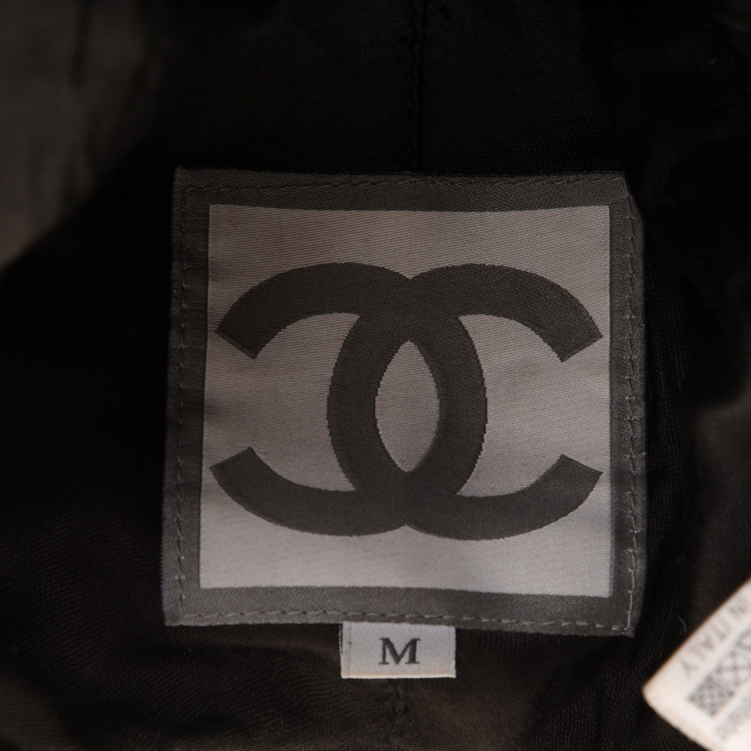 Chanel Nylon Quilted Cap Hat M Black 8 of 11