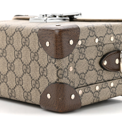 Gucci GG Supreme Monogram Globe-Trotter Beauty Case Brown 9 of 15