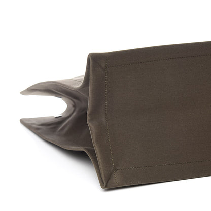 Saint Laurent Linen Calfskin Rive Gauche Tote Khaki 8 of 10